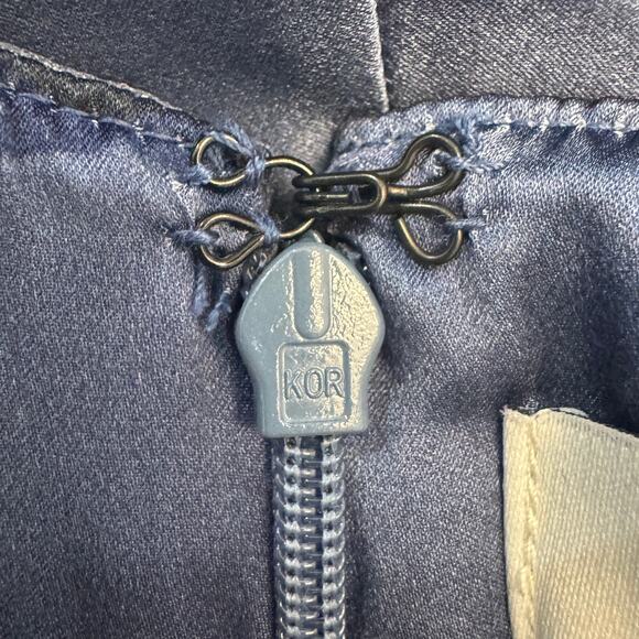 Reformation Veria Silk Dress Trieste Border - Picture 7 of 11